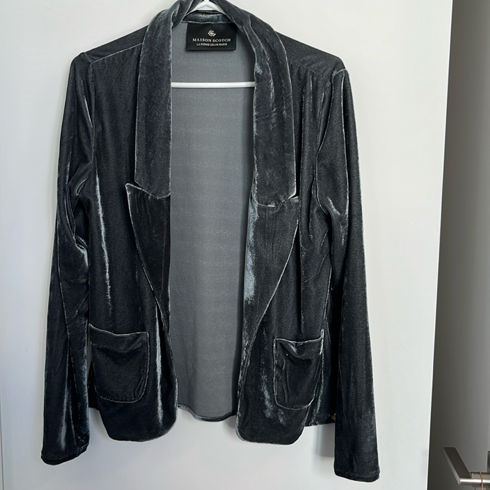 Vintage Velour Blazer